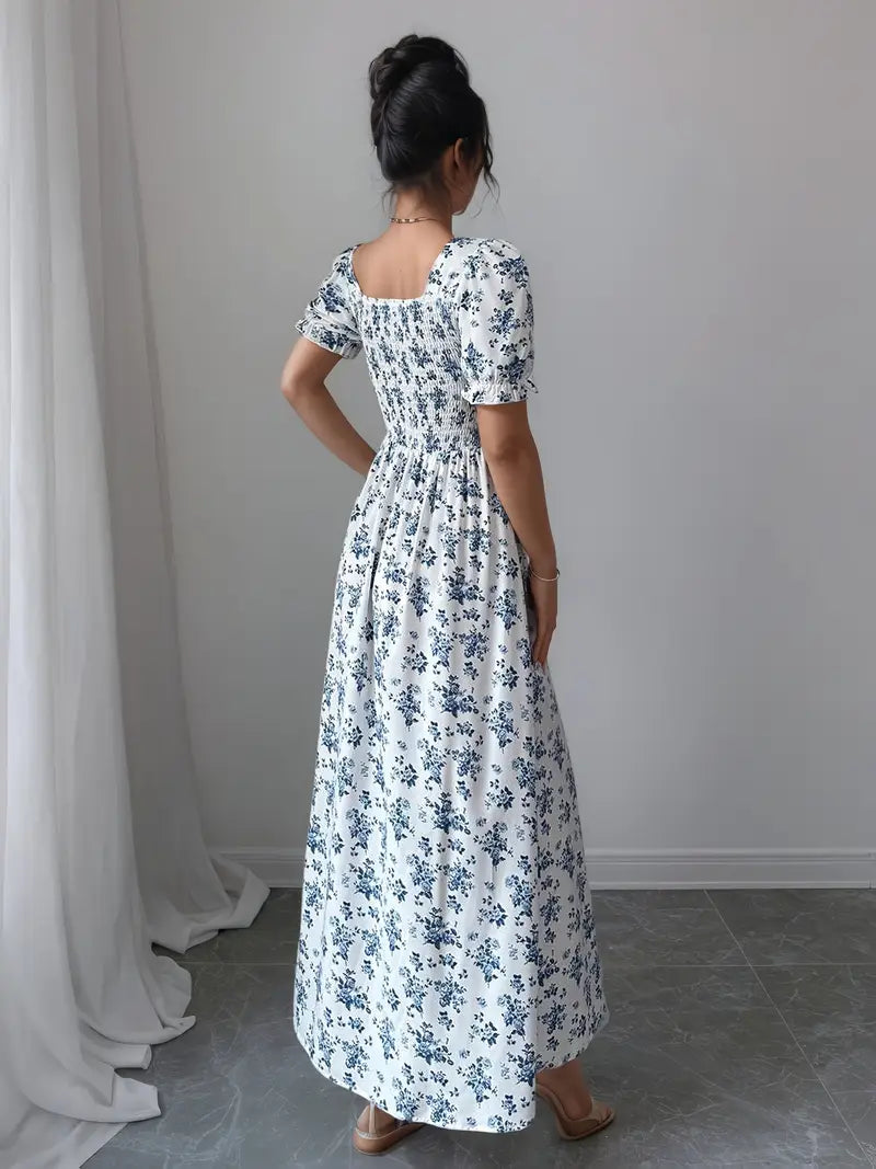 Fleur™ | Robe Fleurie Cintrée