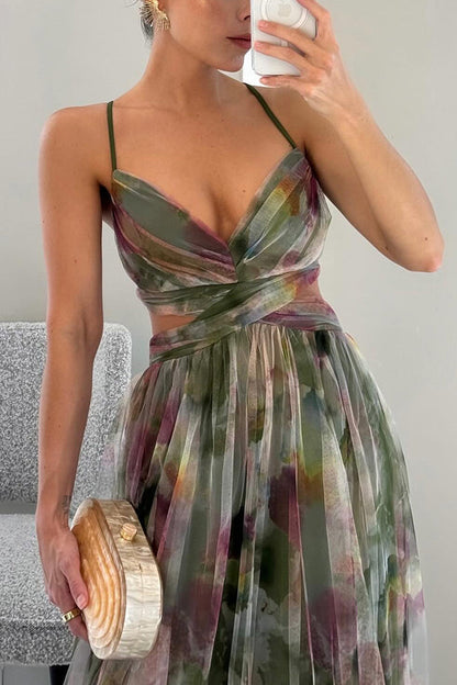 Dörte™ | Robe Longue Fleurie