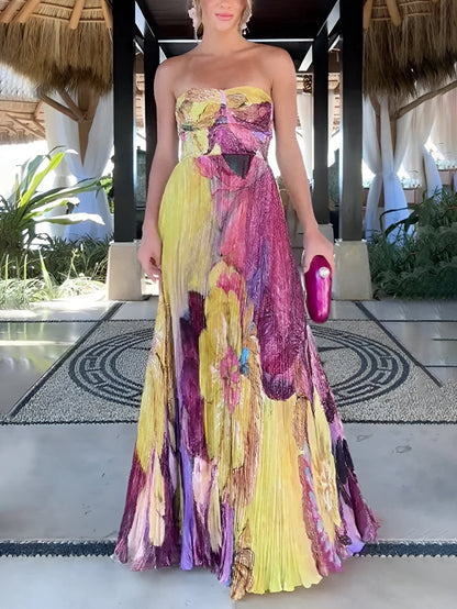 Kiara™ | Robe Longue Fleurie