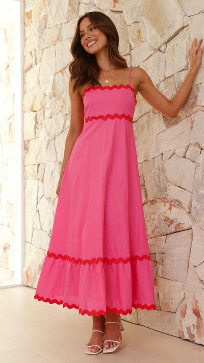 Clara™ | Robe longue à bretelles