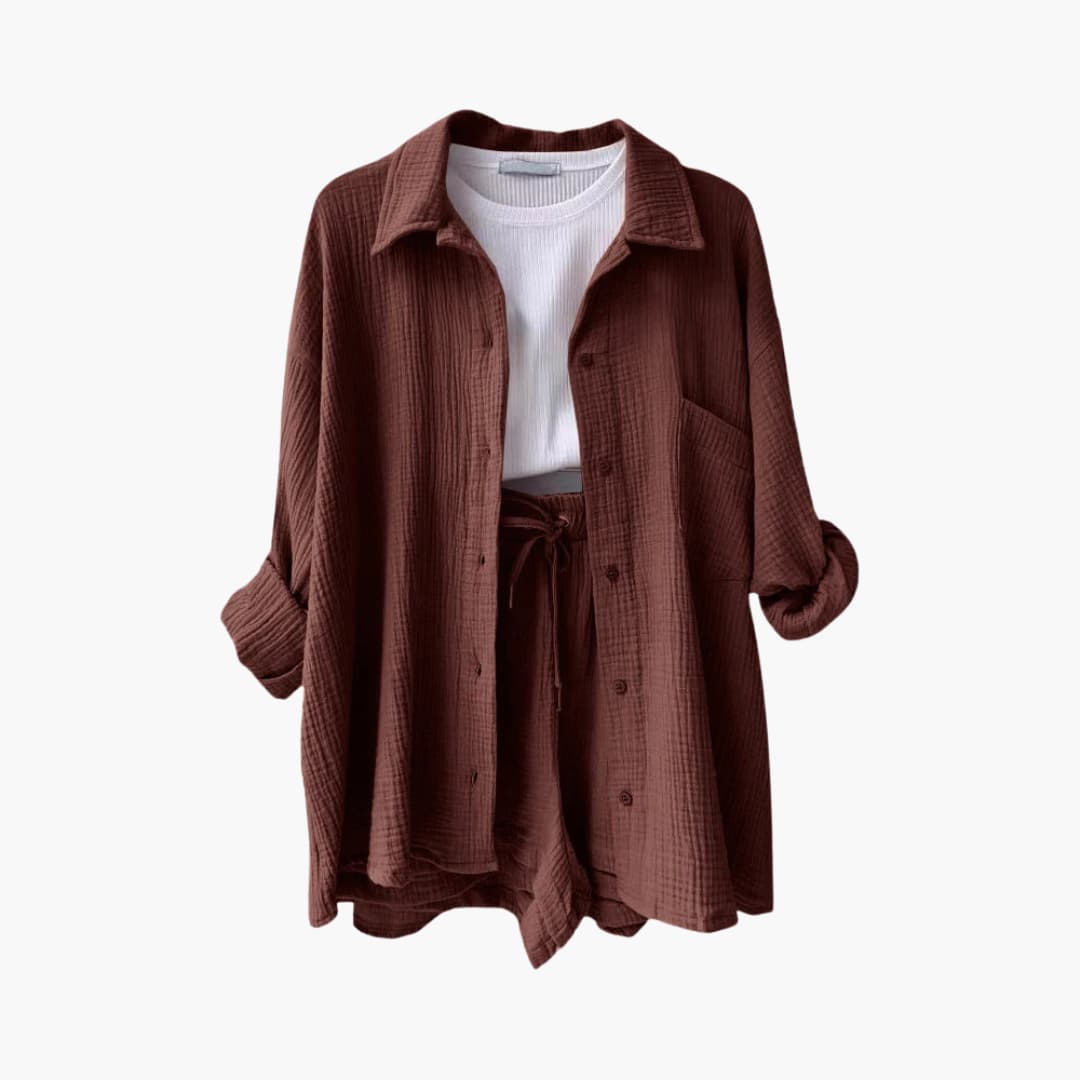 Aurélie™ | Ensemble deux-pièces chic et décontracté