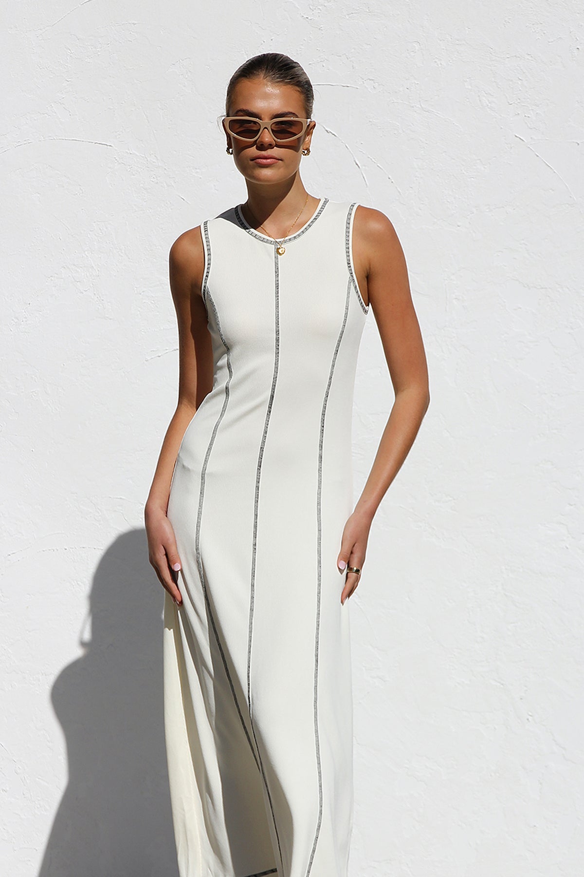Ariana™ | Robe Longue Maxi Crème