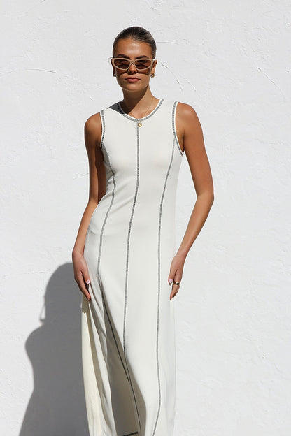 Ariana™ | Robe Longue Maxi Crème