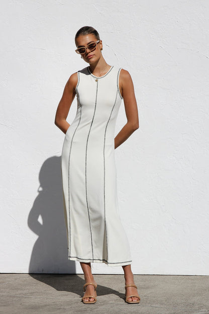 Ariana™ | Robe Longue Maxi Crème
