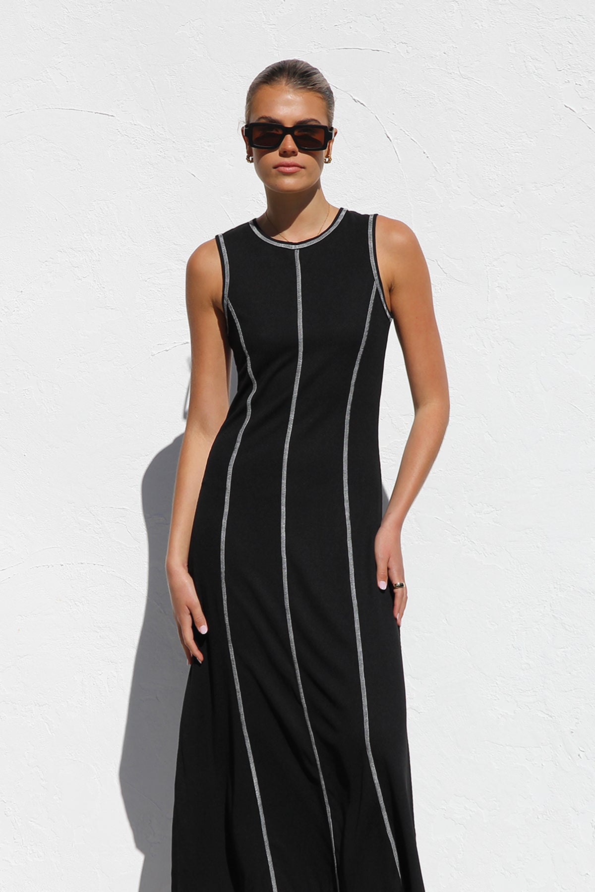 Ariana™ | Robe Longue Maxi Noire