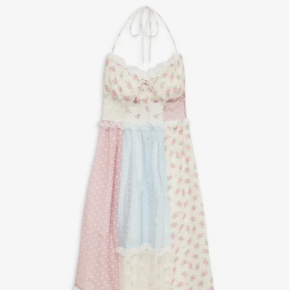 Céleste™ | Robe Longue Patchwork Été Maxi