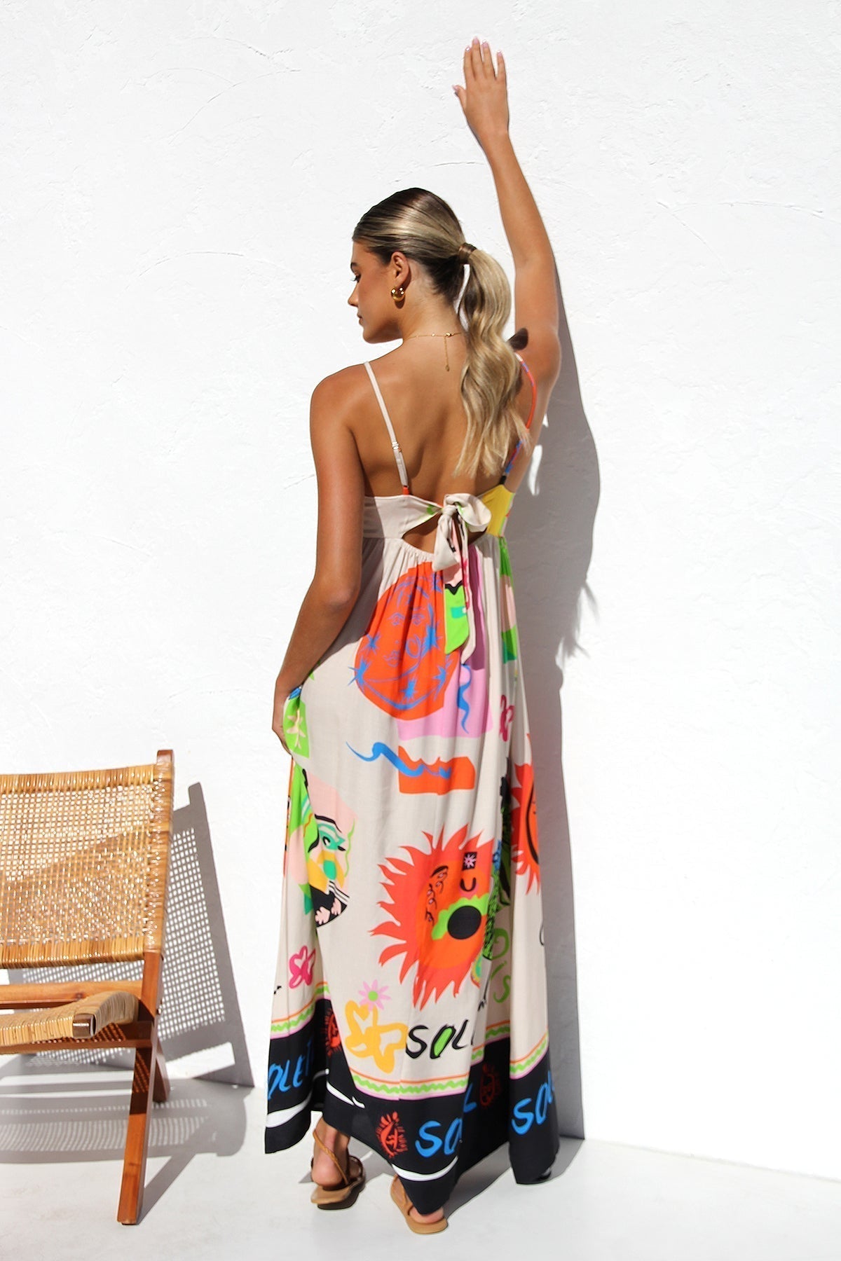 Dasha™ | Robe Longue Multicolore Été