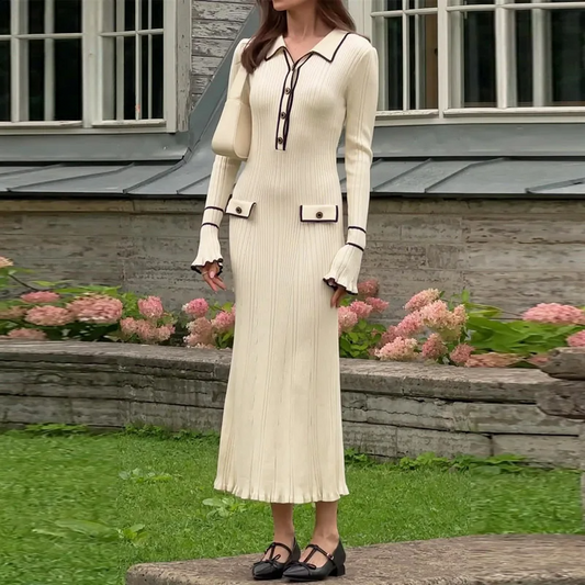 Évelyne™ | Robe Midi Chic