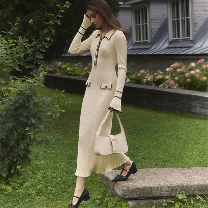 Évelyne™ | Robe Midi Chic