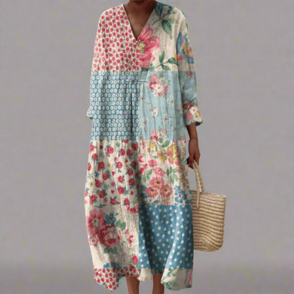 Jeanette™ | Robe géométrique élégante