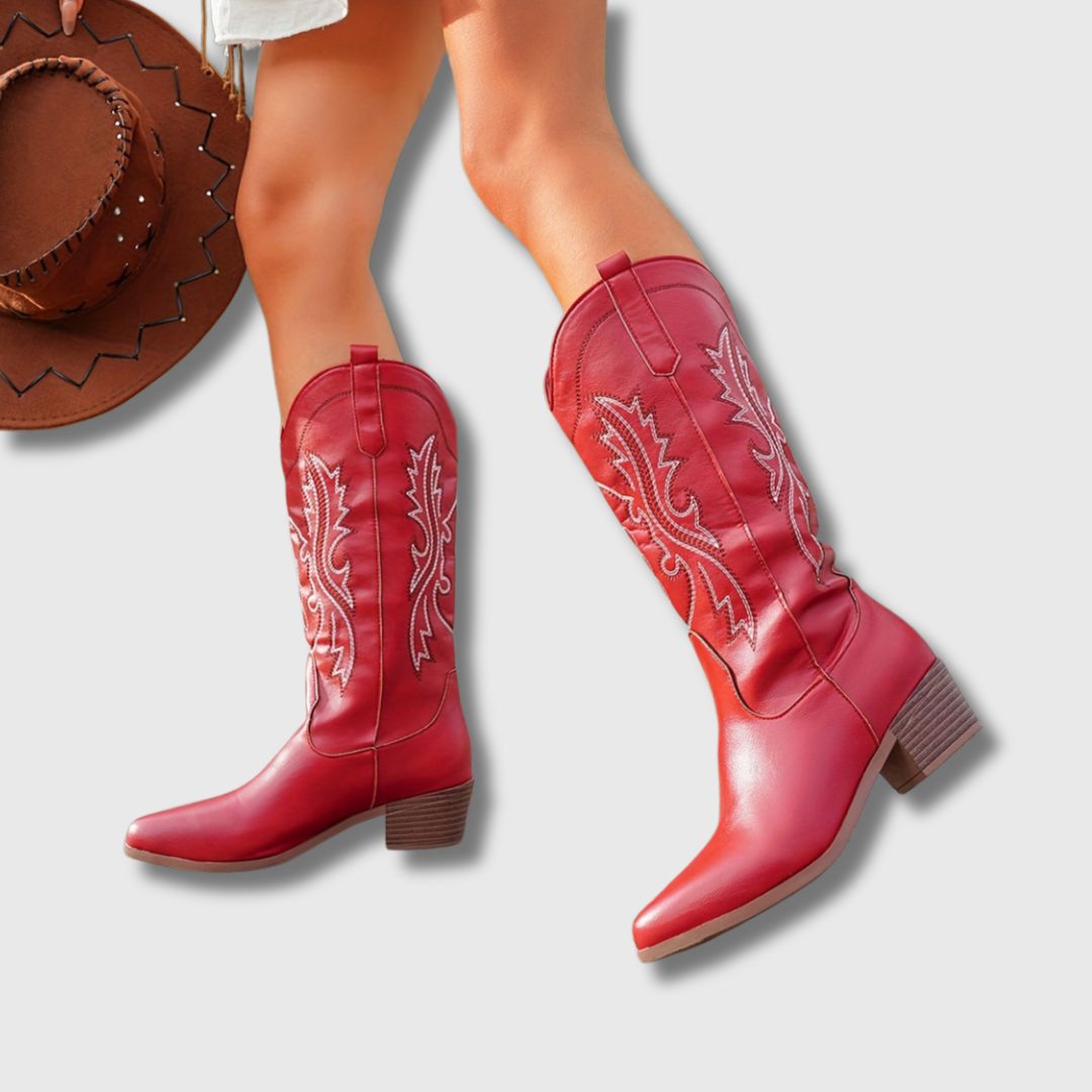 Daphné™ | Bottines Femme Cowboy
