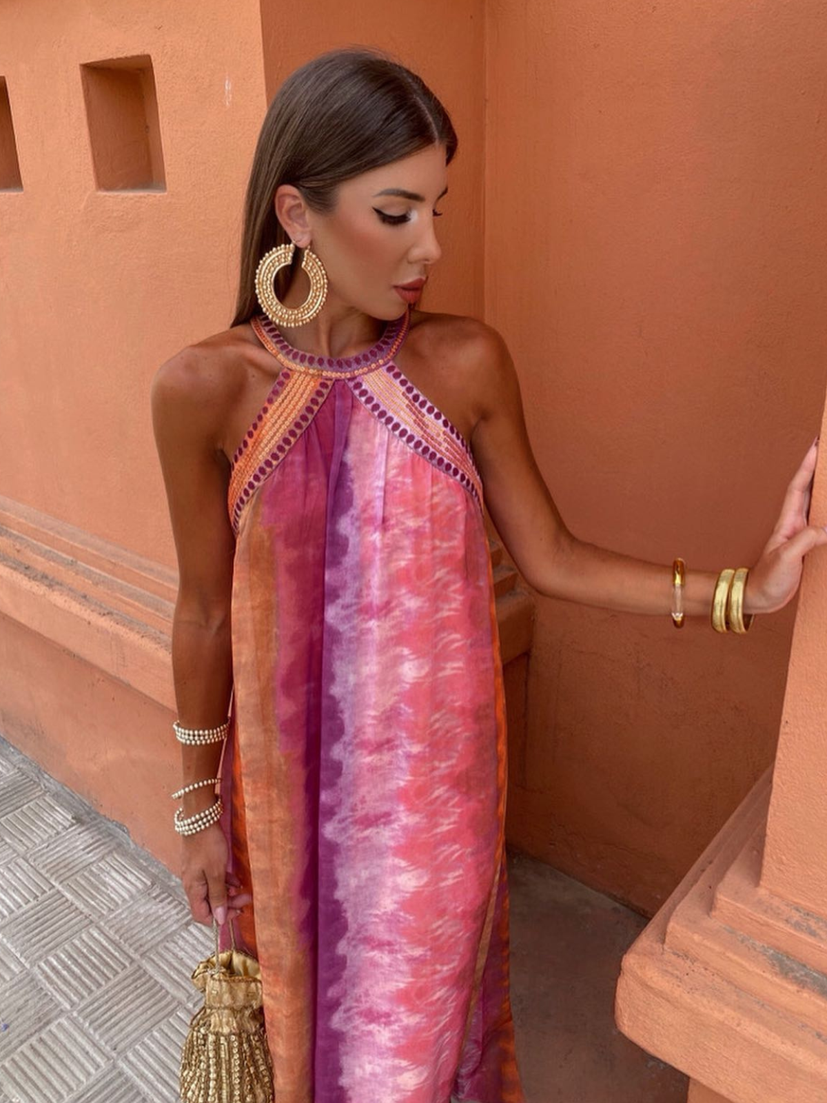Luciana™ | Robe d'Été Tie-Dye