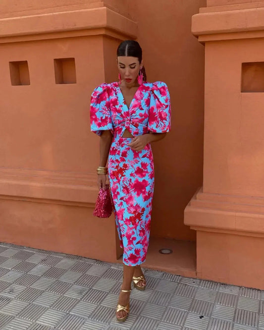 Simona™ | Robe Printanière