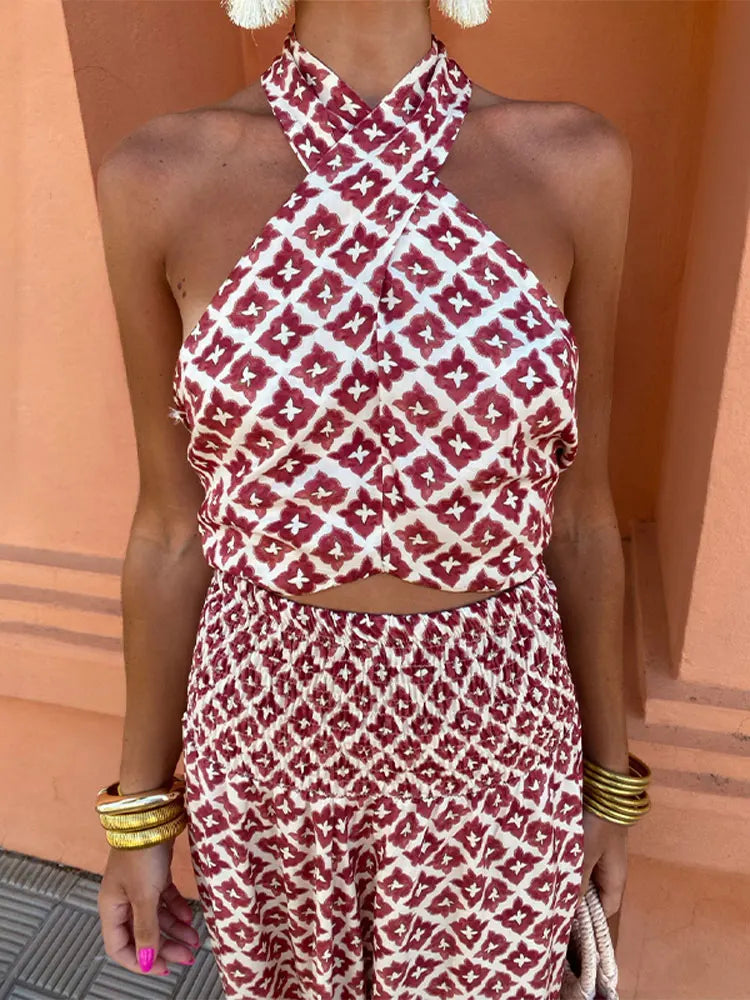 Mickay™ | Robe Midi Femme Chic à Épaules Dénudées