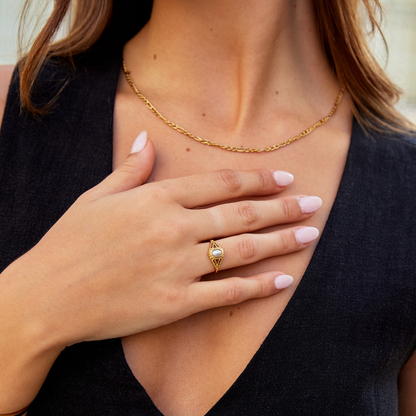 Bague Vintage Royal en Perle