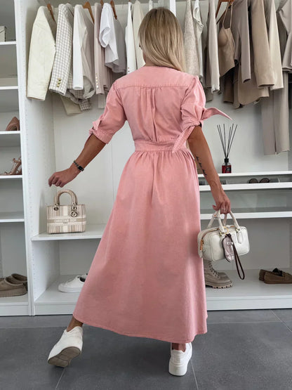 Ivanka™ | Robe en Denim Lumineuse