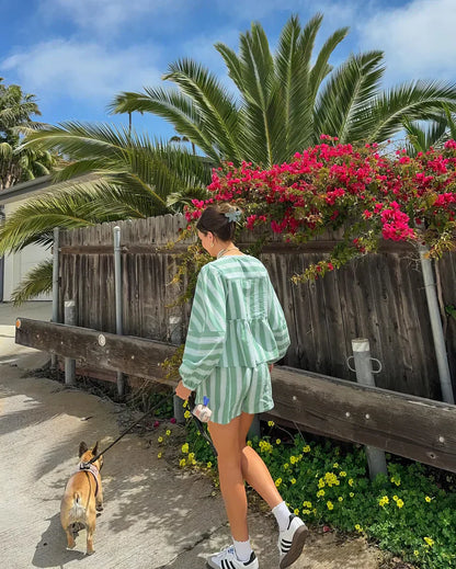 Grace™ | Ensemble Rayé d’Été